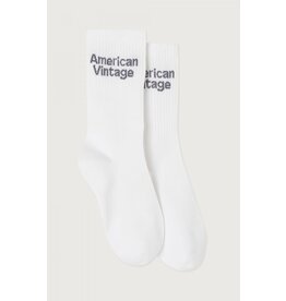 American Vintage Clypsun Socks Blanc