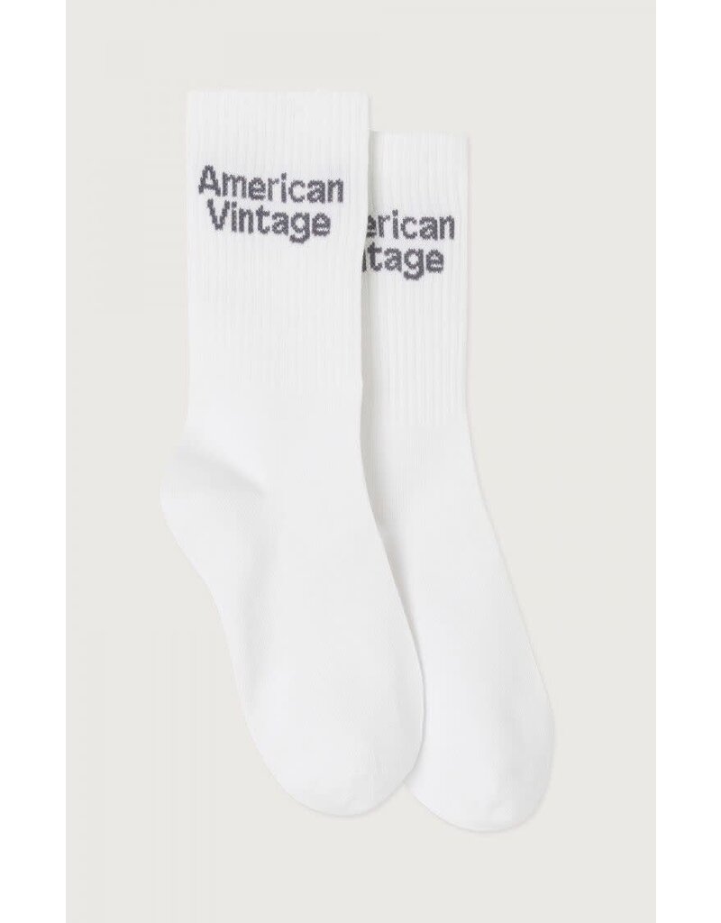 American Vintage Clypsun Socks Blanc