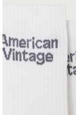 American Vintage Clypsun Socks Blanc