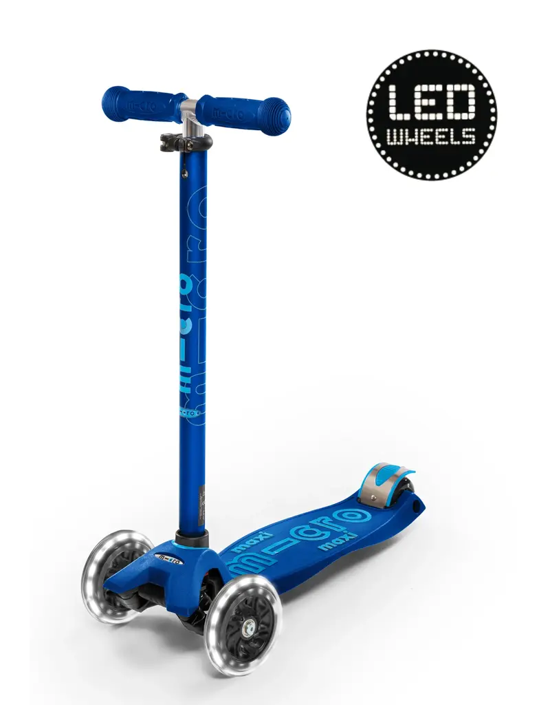 Micro Step Maxi Micro step Deluxe LED donkerblauw