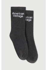 American Vintage Clypsun Socks Charcoal Melange