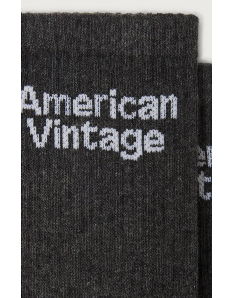 American Vintage Clypsun Socks Charcoal Melange