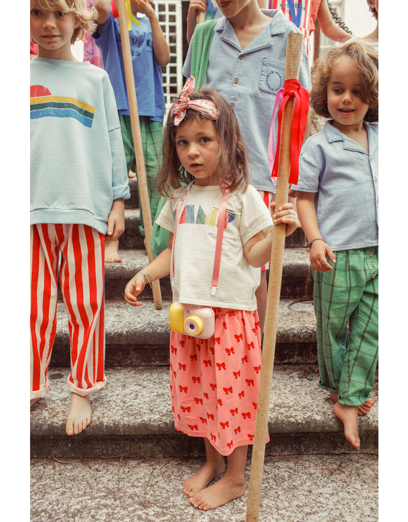 piupiuchick T-Shirt Ecru Multicolor Camp