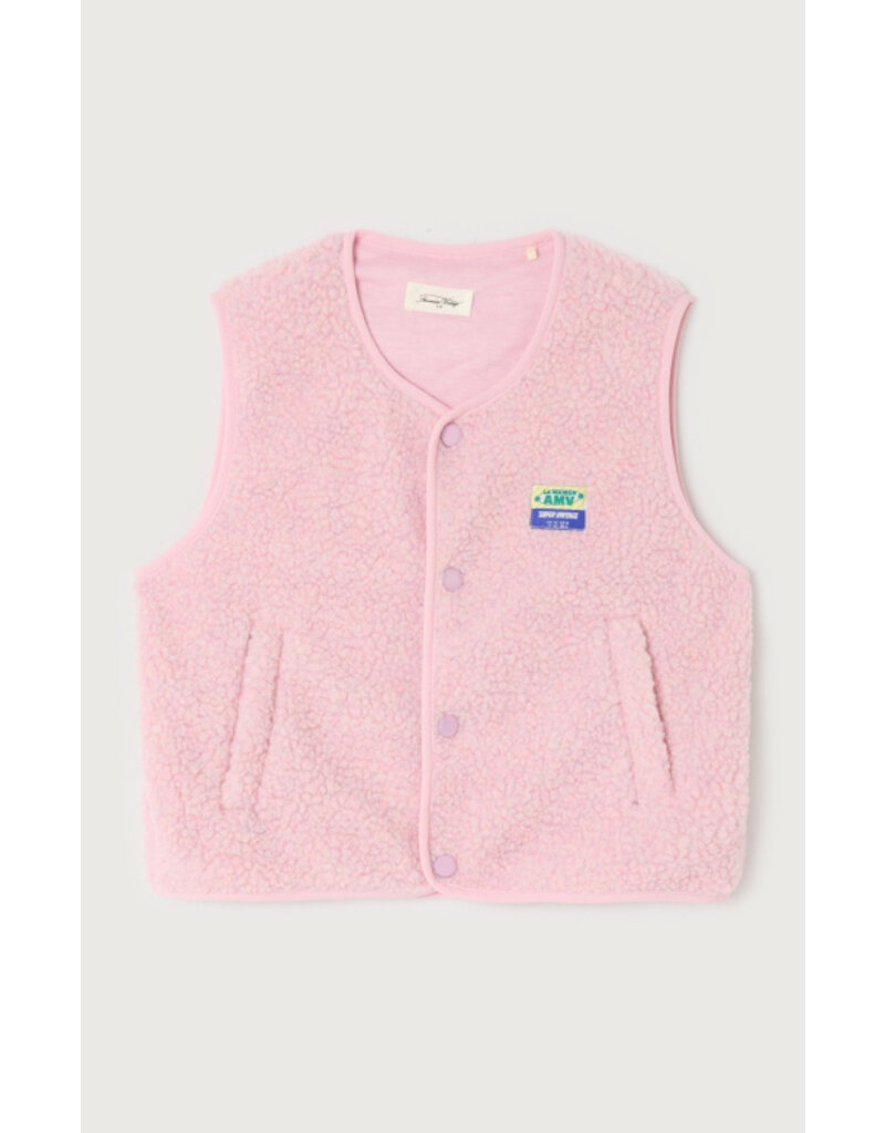 American Vintage Hoktown Gilet Dragee Chine
