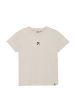 Daily Seven T-Shirt Structure Backprint Sandshell