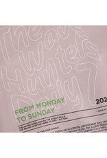 Daily Seven Sweater Oversized Backprint Pale Mauve