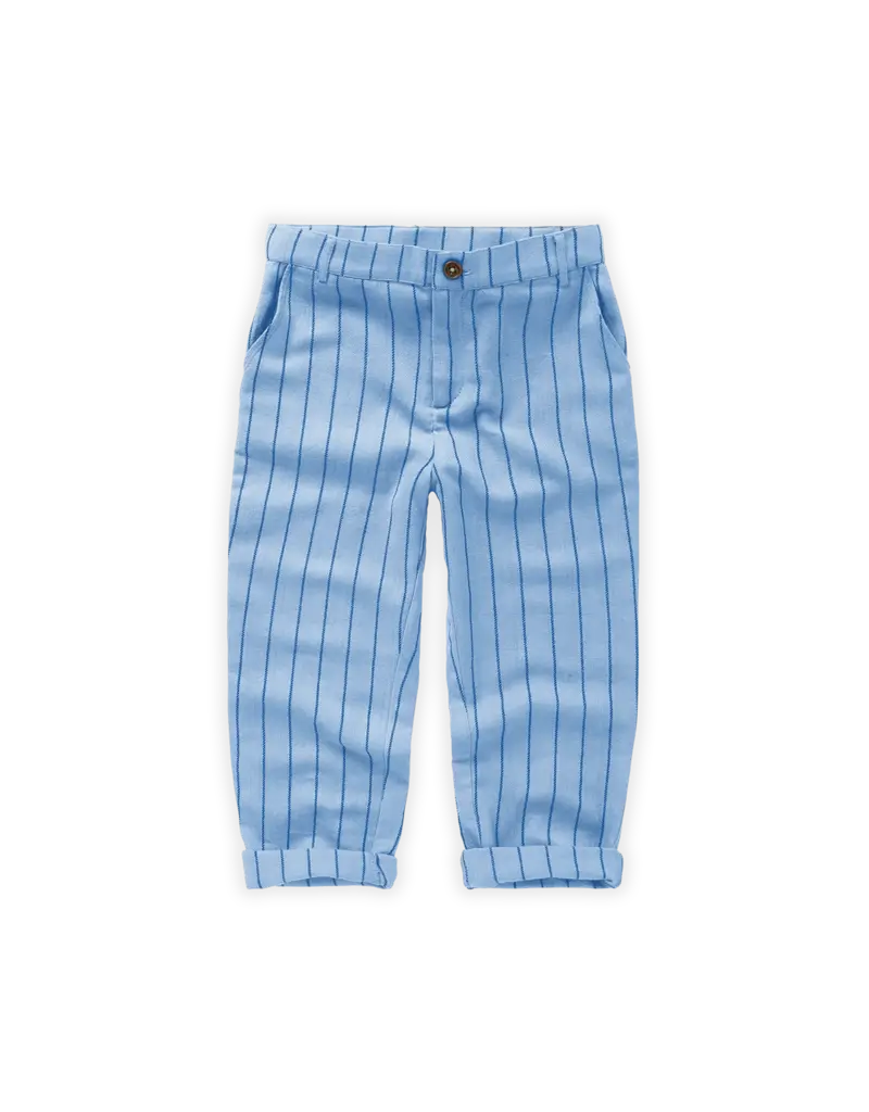 Sproet & Sprout Woven chino Thin Stripes Breezy Blue