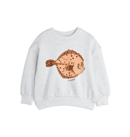 Mini Rodini Flundra Sweatshirt Grey Melange