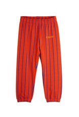 Mini Rodini Vertical Stripe aop Sweatpants Red