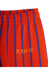 Mini Rodini Vertical Stripe aop Sweatpants Red