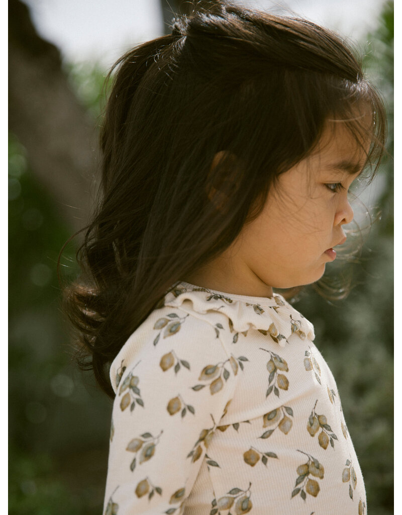 Lil' Atelier Gavo Eug Slim Top Turtledove Lemon