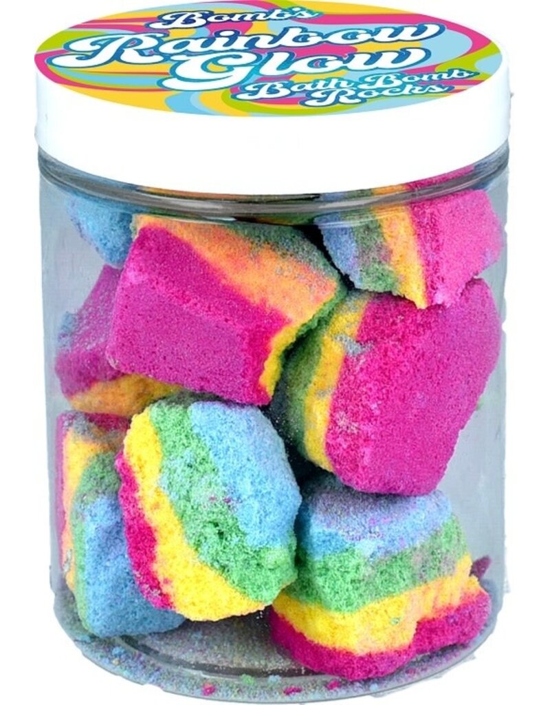 Bomb Cosmetics Rainbow Glow Bath Rocks