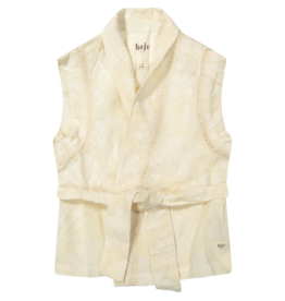 Baje Studio Ize Gilet aop Off White Shell