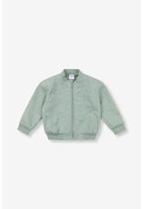 Alix the Label A Jacquard Bomber Soft Jade