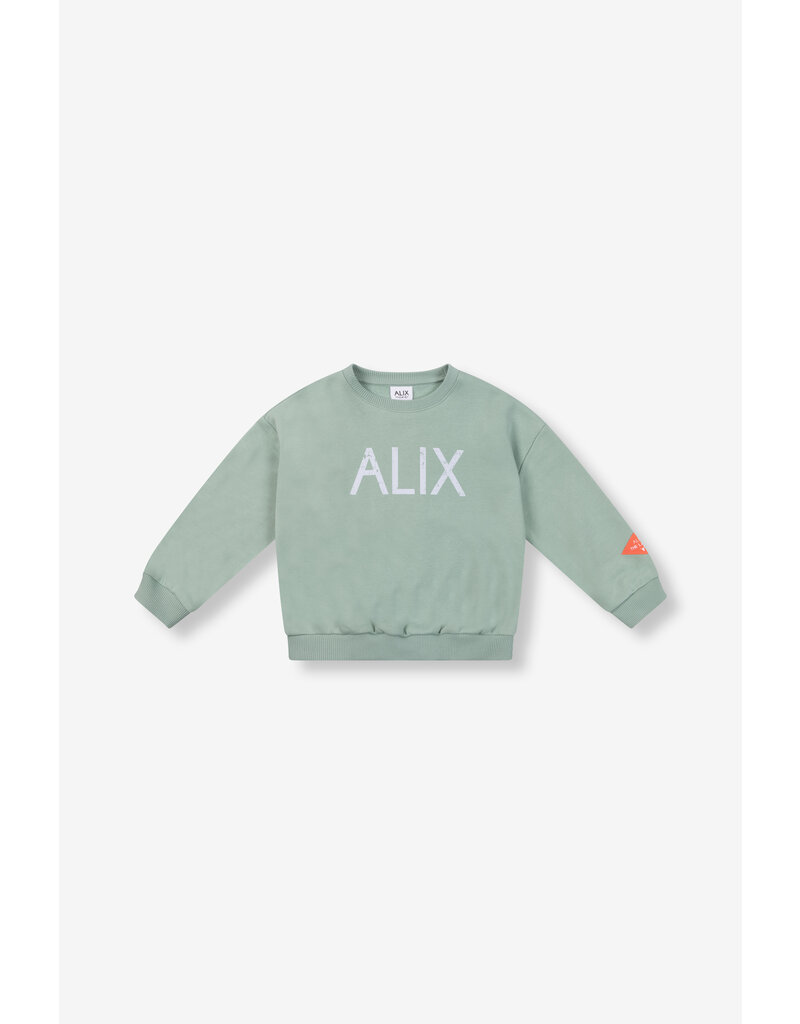 Alix the Label World Tour Sweater Soft Jade