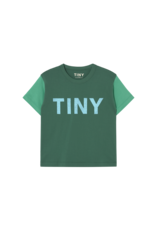 Tinycottons Color Block Tee Dark Green