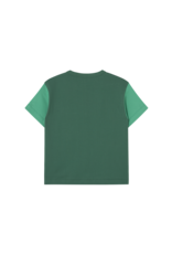 Tinycottons Color Block Tee Dark Green