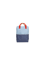 Sticky Lemon Backpack large | wonders | colourblocking | zissou blue + blue whale