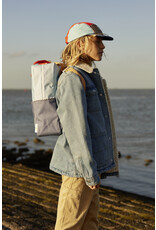 Sticky Lemon Backpack large | wonders | colourblocking | zissou blue + blue whale
