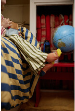 Sticky Lemon Socks | wonders | stripes submarine yellow + coral pink