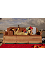 Sticky Lemon Socks | wonders | stripes submarine yellow + coral pink