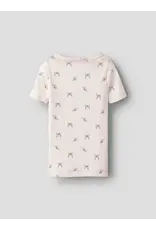 Lil' Atelier Gayo Sig Slim Top Peach Blush Butterfly