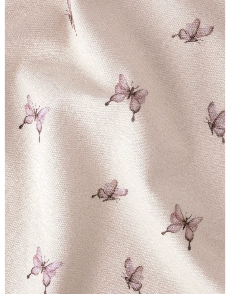 Lil' Atelier Gayo Sig Slim Top Peach Blush Butterfly