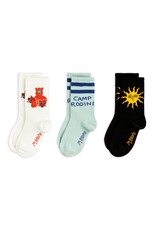 Mini Rodini Camp Rodini 3-Pack Socks Multi
