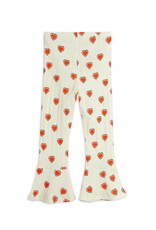 Mini Rodini Outlined Hearts aop Flared Trousers
