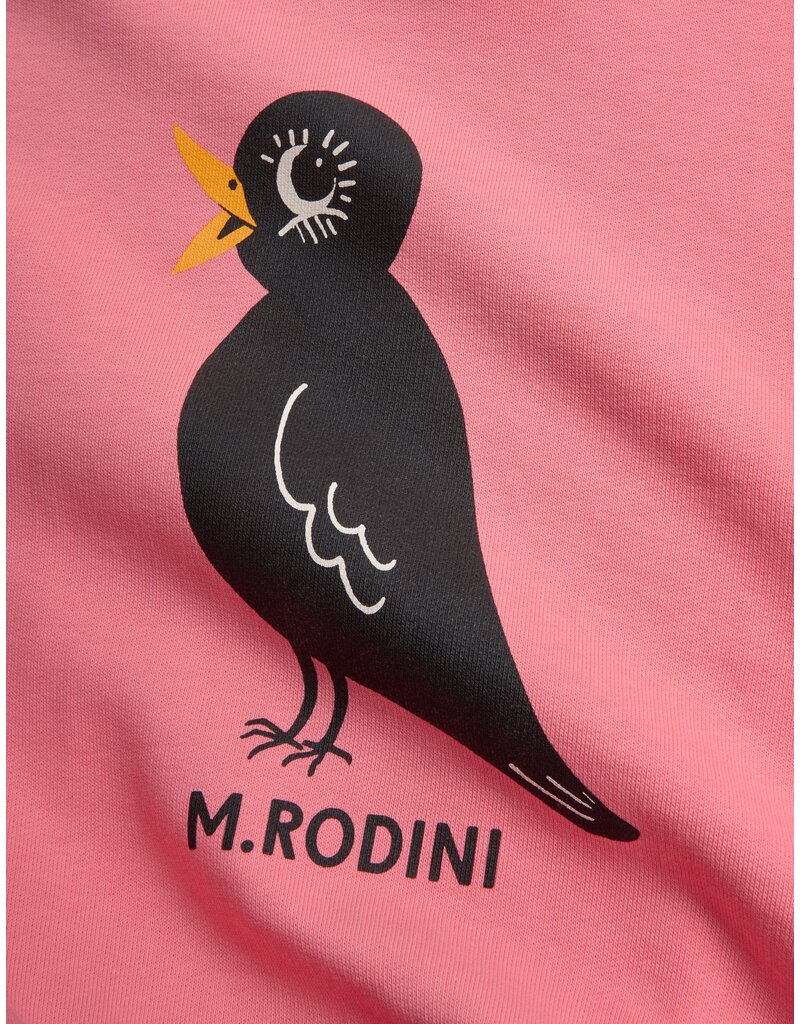Mini Rodini Blackbird Sweatshirt Pink
