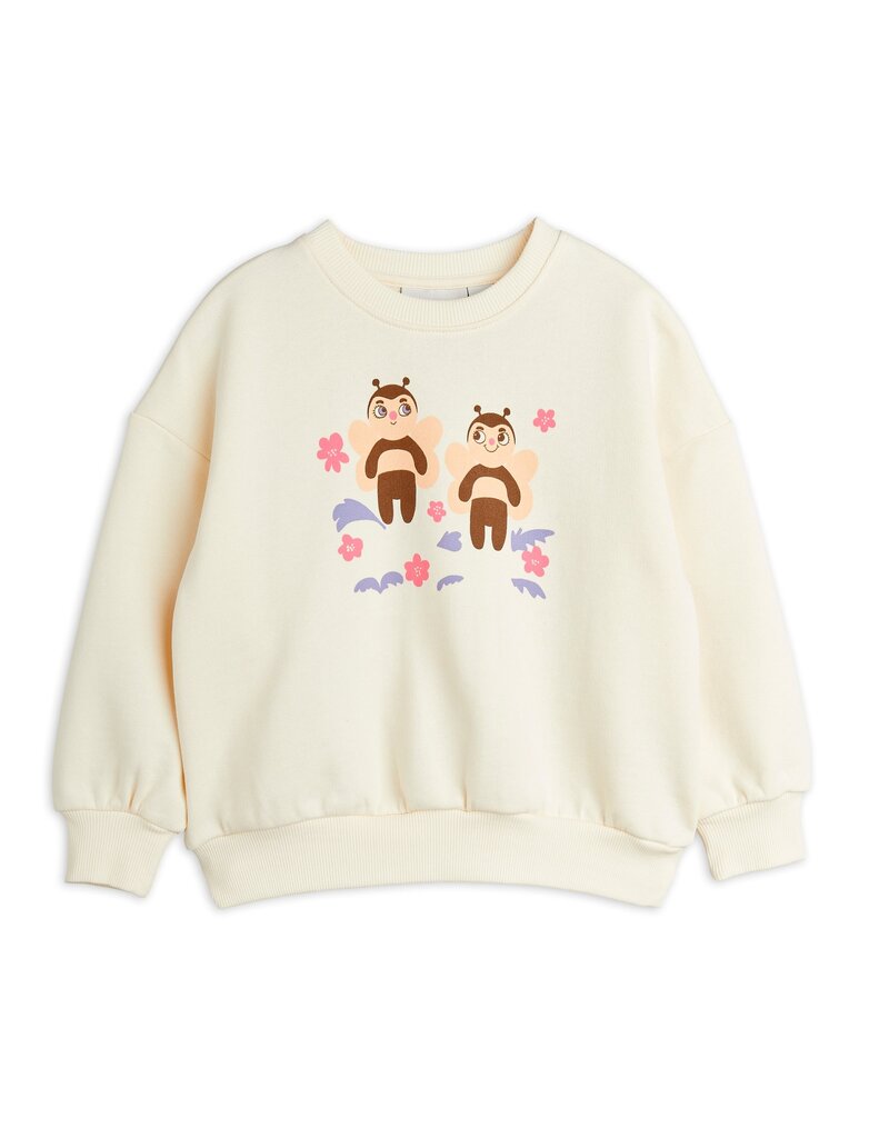 Mini Rodini Bees Sweatshirt Off White