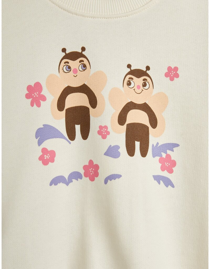 Mini Rodini Bees Sweatshirt Off White