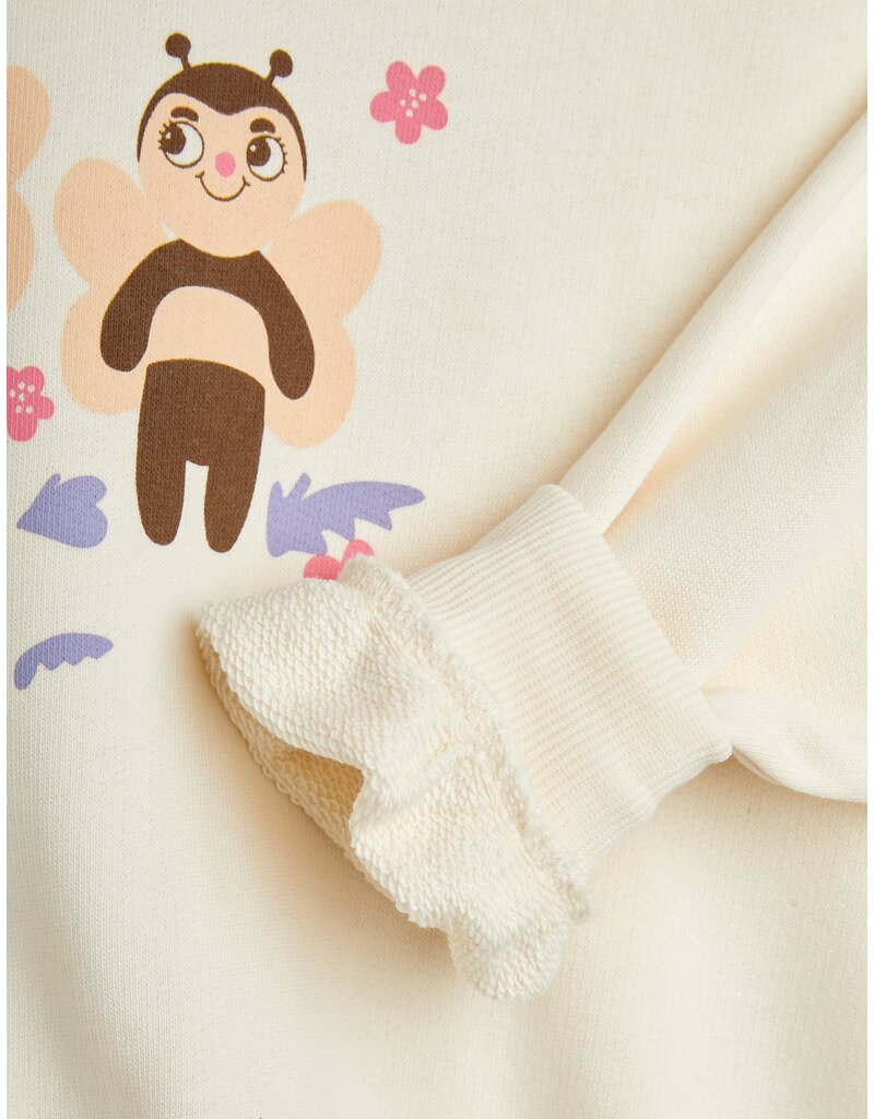 Mini Rodini Bees Sweatshirt Off White