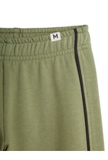 Mini Rodini Plain Piping Sweatpants Green
