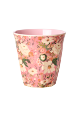 Rice Melamine Cup with Alison Flower Print