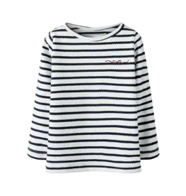 name it Kattie Slim Top Cloud Dancer Sky Captain