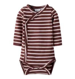 name it Kattie Wrap Body Bleached Mauve Andorra