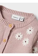 name it Laisy Knit Cardigan Burnished Lilac
