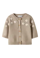 name it Laisy Knit Cardigan Peyote