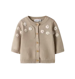 name it Laisy Knit Cardigan Peyote