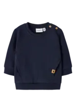 name it Loop Sweater Navy Blazer