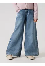 name it Bella Skater Wide Jeans Medium Blue Denim