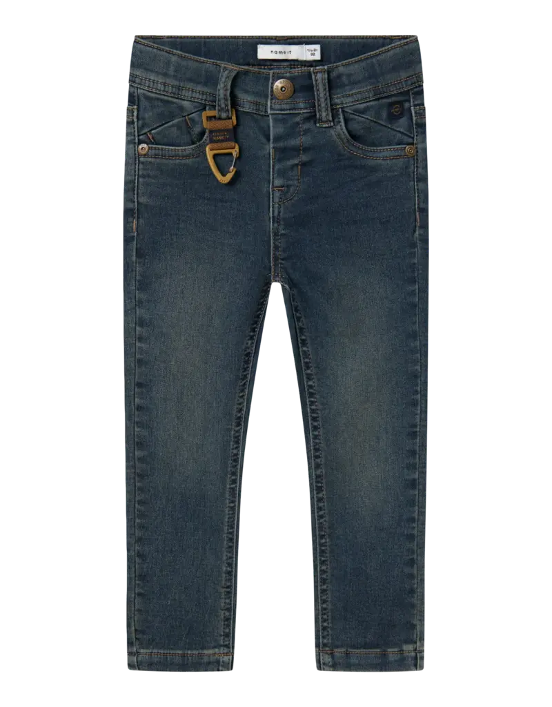 name it Theo Key Pants Vintage Dark Blue Denim