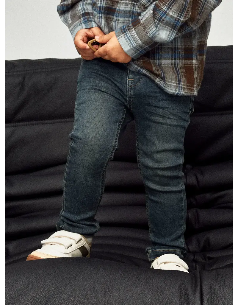 name it Theo Key Pants Vintage Dark Blue Denim