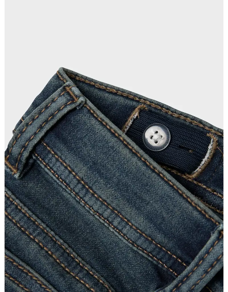 name it Theo Key Pants Vintage Dark Blue Denim