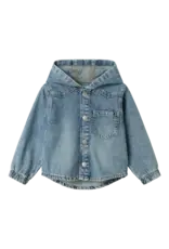 name it Bo Shirt Hoodie Vintage Medium Blue Denim