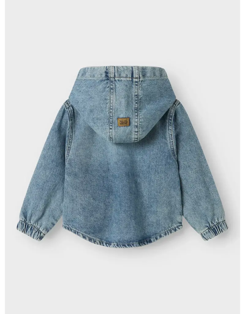 name it Bo Shirt Hoodie Vintage Medium Blue Denim