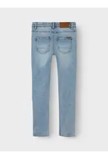 name it Theo Slim Jeans Light Blue Denim