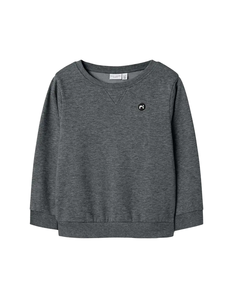 name it Vimo Sweater Dark Grey Melange