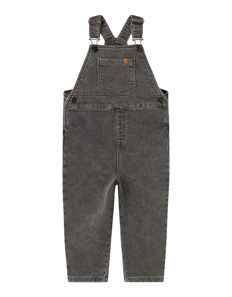 Lil' Atelier Lulia Loose Denim Overall Medium Grey Denim